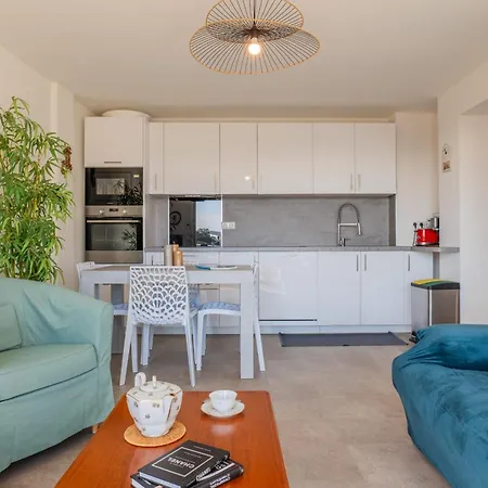 3-br Terrace Steps From Beaches Apartman Cannes